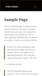 Mobile Screenshot of luisasobral.com
